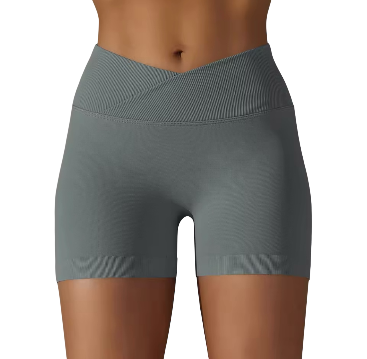 Navy Blue Crossover Shorts