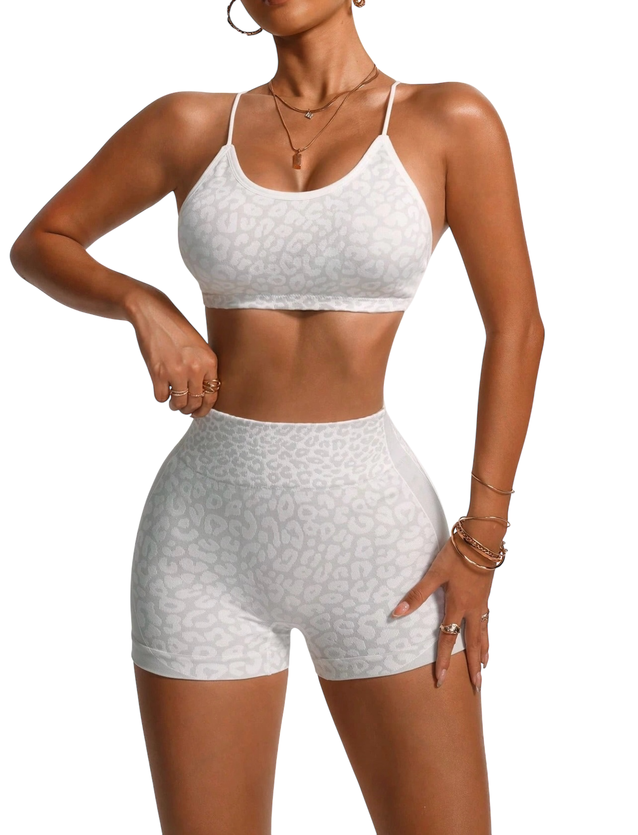 2PCS Leopard Set