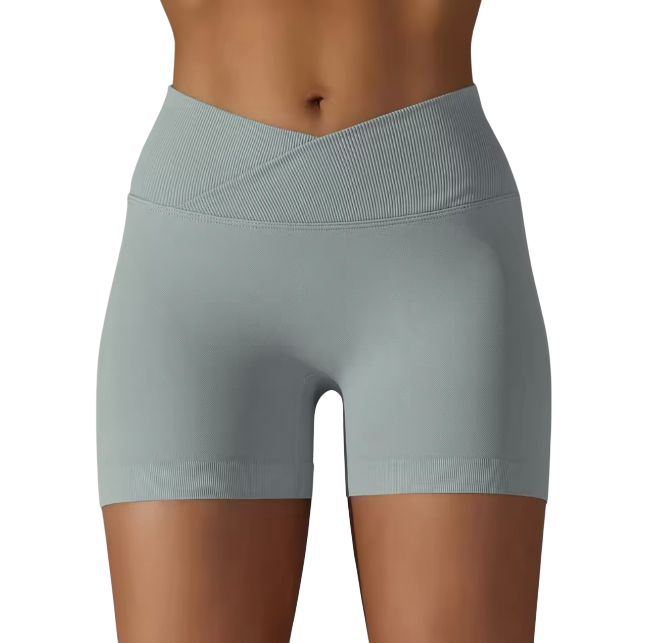 Navy Blue Crossover Shorts