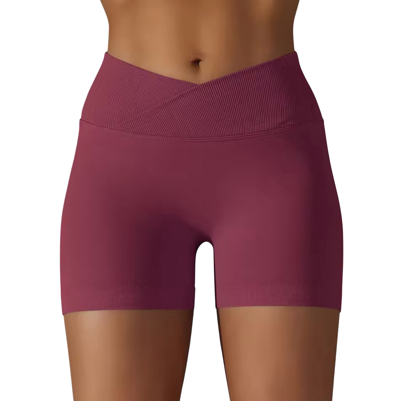 Navy Blue Crossover Shorts