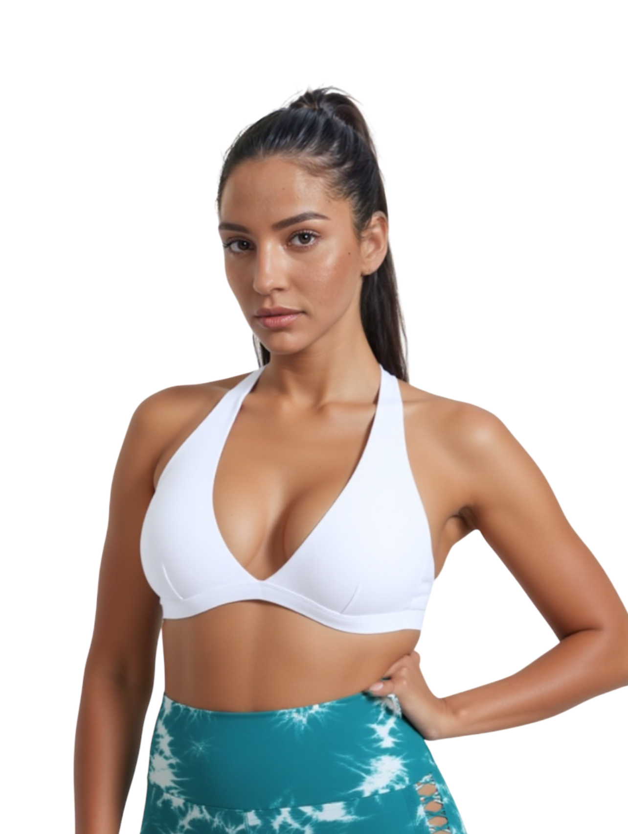 V-Neck Sport Bra
